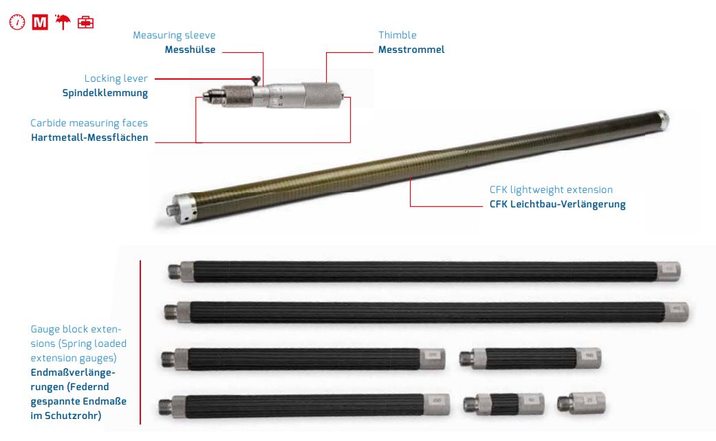 Panme đo trong cơ khí Feinmess Suhl 76938500820 3 561