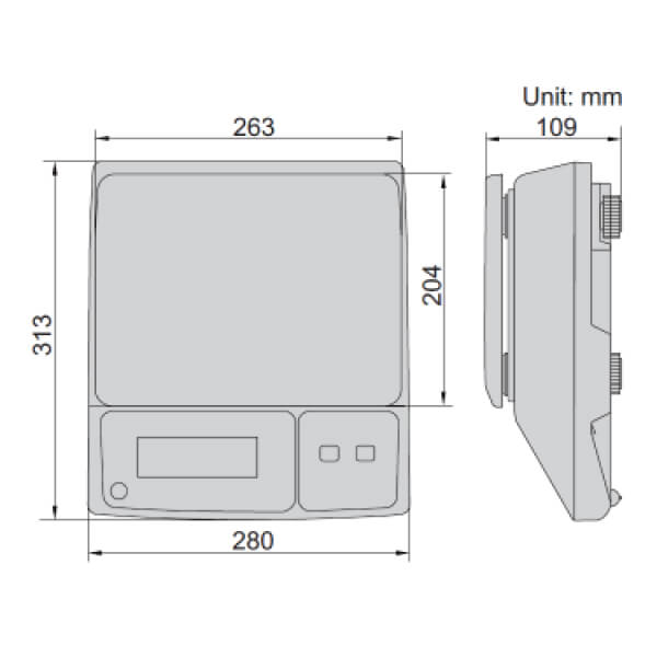 Cân điện tử Insize 8002-6MD (chứng chỉ OIML) 3 ân điện tử Insize 8002 (chứng chỉ OIML)