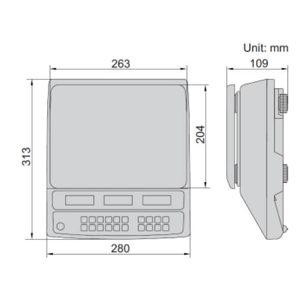 Cân treo điện tử Insize 8202 loại phổ thông