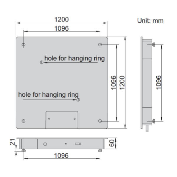 Cân sàn điện tử Insize 8401