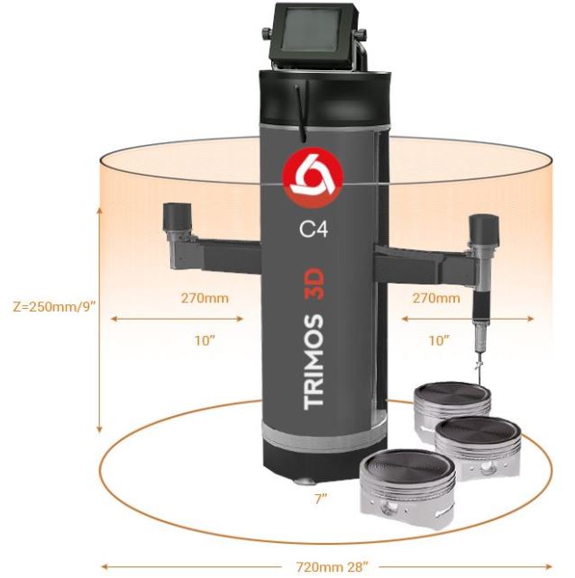 Máy CMM đầu đo không xoay Trimos C3 7 Máy CMM đầu đo không xoay Trimos C3