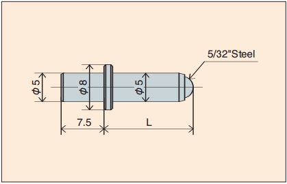 Đồng hồ đo lỗ cho lỗ kín Peacock CG Series CG-01 12 Đồng hồ đo lỗ cho lỗ kín Peacock CG Series