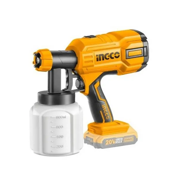 Súng phun sơn dùng pin INGCO CSGLI2001 Súng phun sơn dùng pin INGCO CSGLI2001