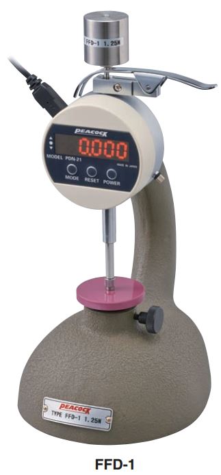 Thiết bị đo độ dày (Loại lực cố định) Peacock FFD-3 2 Thiết bị đo độ dày (Loại lực cố định) Peacock FFD