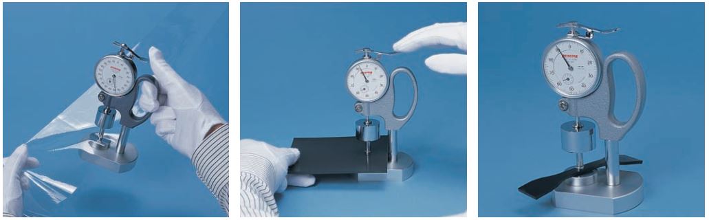 Đồng hồ đo độ dày (loại lực cố định) Peacock FFG-4 2 Đồng hồ đo độ dày (loại lực cố định) Peacock