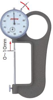 Đồng hồ đo độ dày Peacock H-3 11 Đồng hồ đo độ dày Peacock