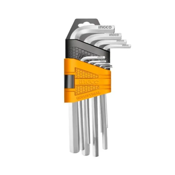 Bộ 9 chìa lục giác đầu tròn INGCO HHK12092 Bộ 9 chìa lục giác đầu tròn INGCO HHK12092