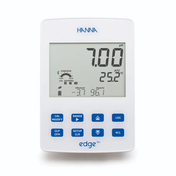 Máy đo pH và điện cực Bluetooth Hanna HI2202-02