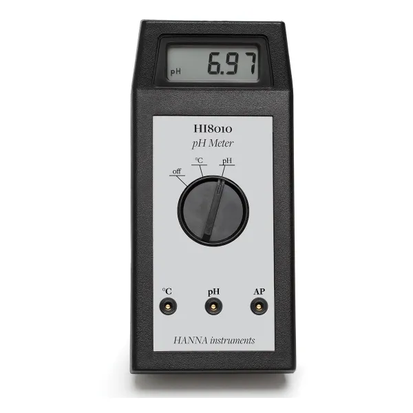 Máy đo pH trong trường học Hanna HI8010 3 Máy đo pH trong trường học Hanna HI8010