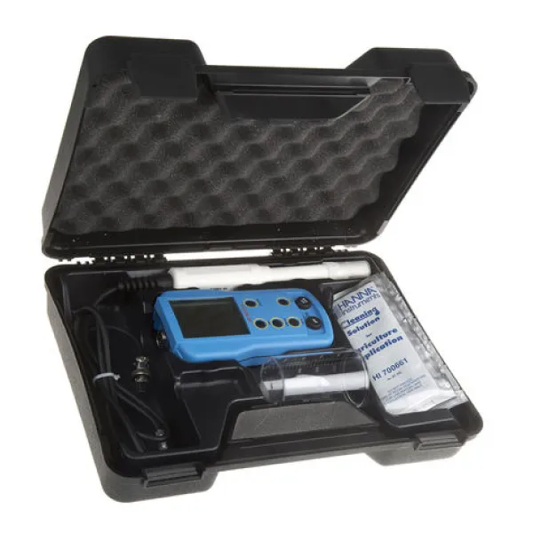 Máy đo pH/EC/TDS/Nhiệt độ thang thấp có CAL Check Hanna HI9810-6