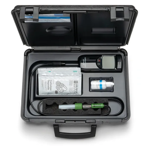 Máy đo pH giấy và da thuộc Hanna HI99171 4 Máy đo pH giấy và da thuộc Hanna HI99171