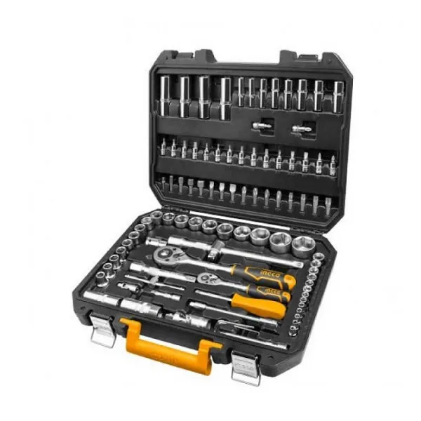 Bộ 94 đầu tuýp (1/4 inch + 1/2 inch) INGCO HKTS42941