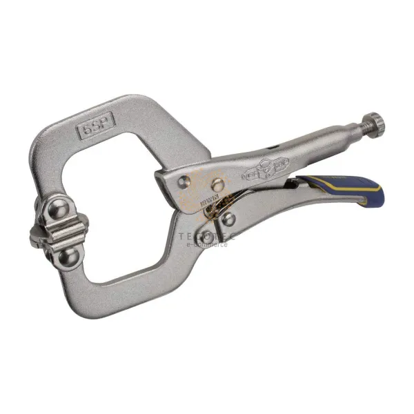 Kìm bấm chết chữ C có miếng đệm quay 6"