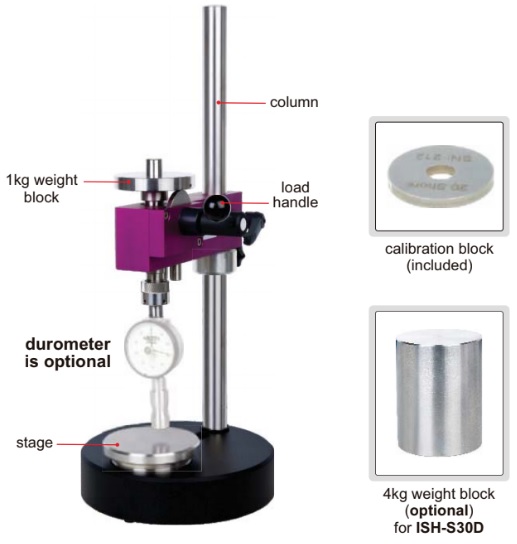 Đế gá đồng hồ đo độ cứng Shore Insize ISH-OS2 2 Đế gá đồng hồ đo độ cứng Shore Insize ISH-OS2