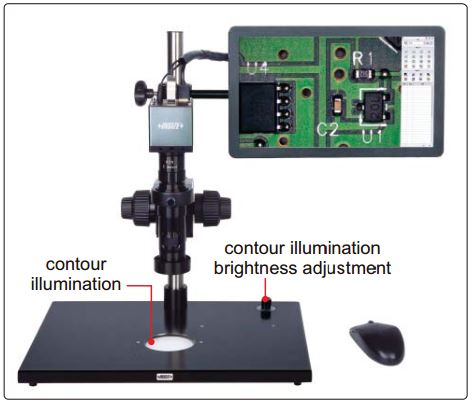 Kính hiển vi đo lường (có màn hình hiển thị) Insize