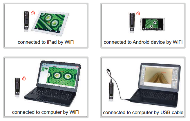 Kính hiển vi Wifi Insize ISM-WF200
