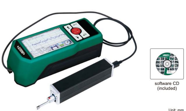 Máy đo độ nhám loại đầu dò tháo rời Insize ISR-C300-LB1 3 Máy đo độ nhám loại đầu dò tháo rời Insize ISR-C300