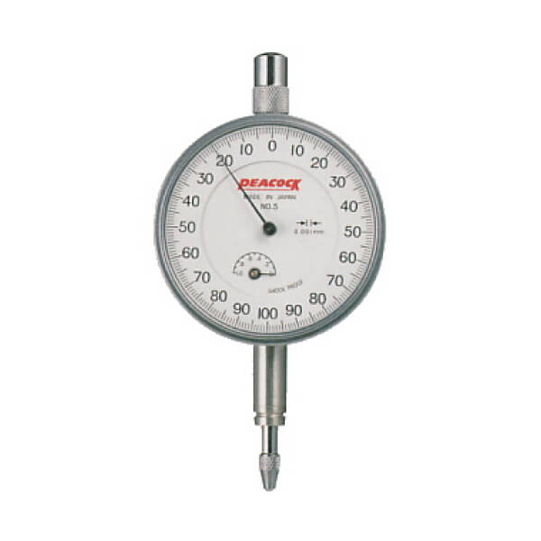 Đồng hồ so cơ khí loại tiêu chuẩn Peacock 107-SWA Đồng hồ so cơ khí loại tiêu chuẩn Peacock 107-SWA