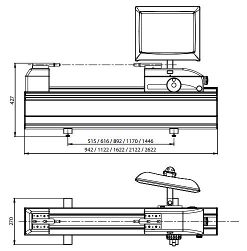 Thiết bị đo và hiệu chuẩn chiều dài vạn năng Trimos LABC1000BONCEPT 9 Thiết bị đo và hiệu chuẩn chiều dài vạn năng Trimos