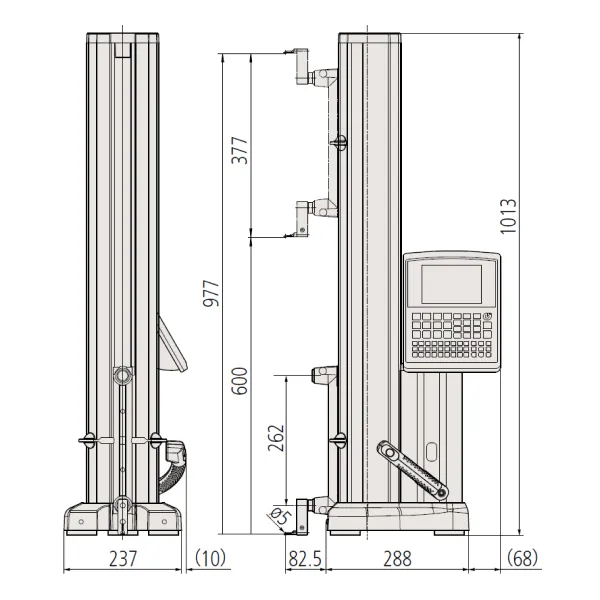 Thước đo cao tuyến tính Mitutoyo LH-600EG