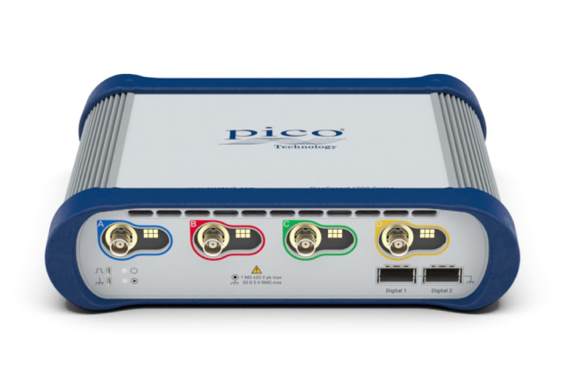 Máy hiện sóng Pico PicoScope 6426E 4 kênh, 1 GHz, 5 GS/s Máy hiện sóng Pico PicoScope 6426E 4 kênh, 1 GHz, 5 GS/s