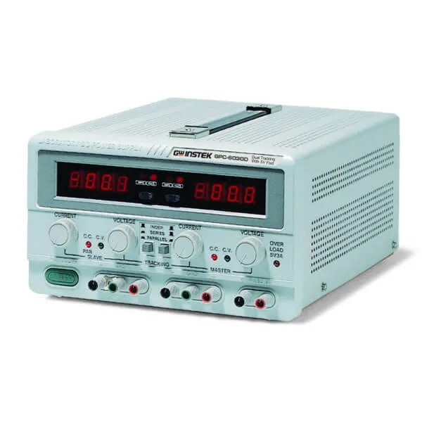 Nguồn DC tuyến tính 3 đầu ra GW Instek GPC-3060D