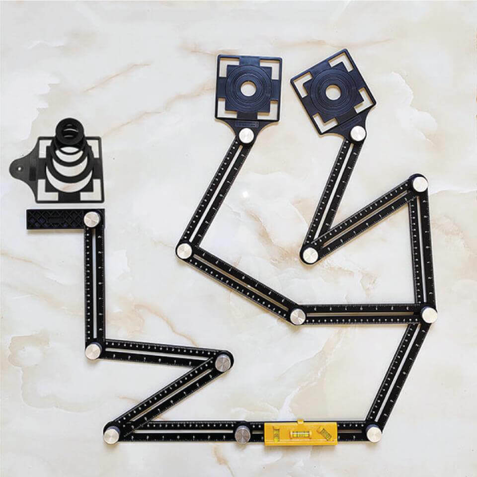 Thước đo góc cắt gạch Thước đo góc cắt gạch