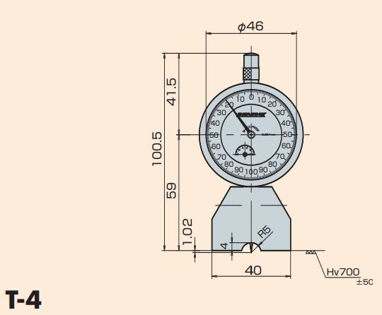 Đồng hồ đo sâu Peacock T Series