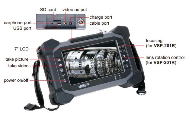 Thiết bị nội soi đa năng Insize VSP-201