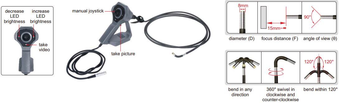 Thiết bị nội soi đa năng Insize VSP-201