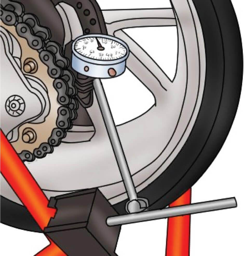 Để đế gá đồng hồ so ở các góc linh động Để đế gá đồng hồ so ở các góc linh động