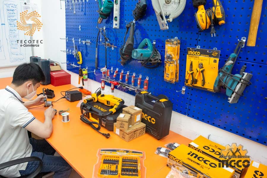 Các dịch vụ bảo hành cho dụng cụ Ingco tại Tecostore Các dịch vụ bảo hành cho dụng cụ Ingco tại Tecostore