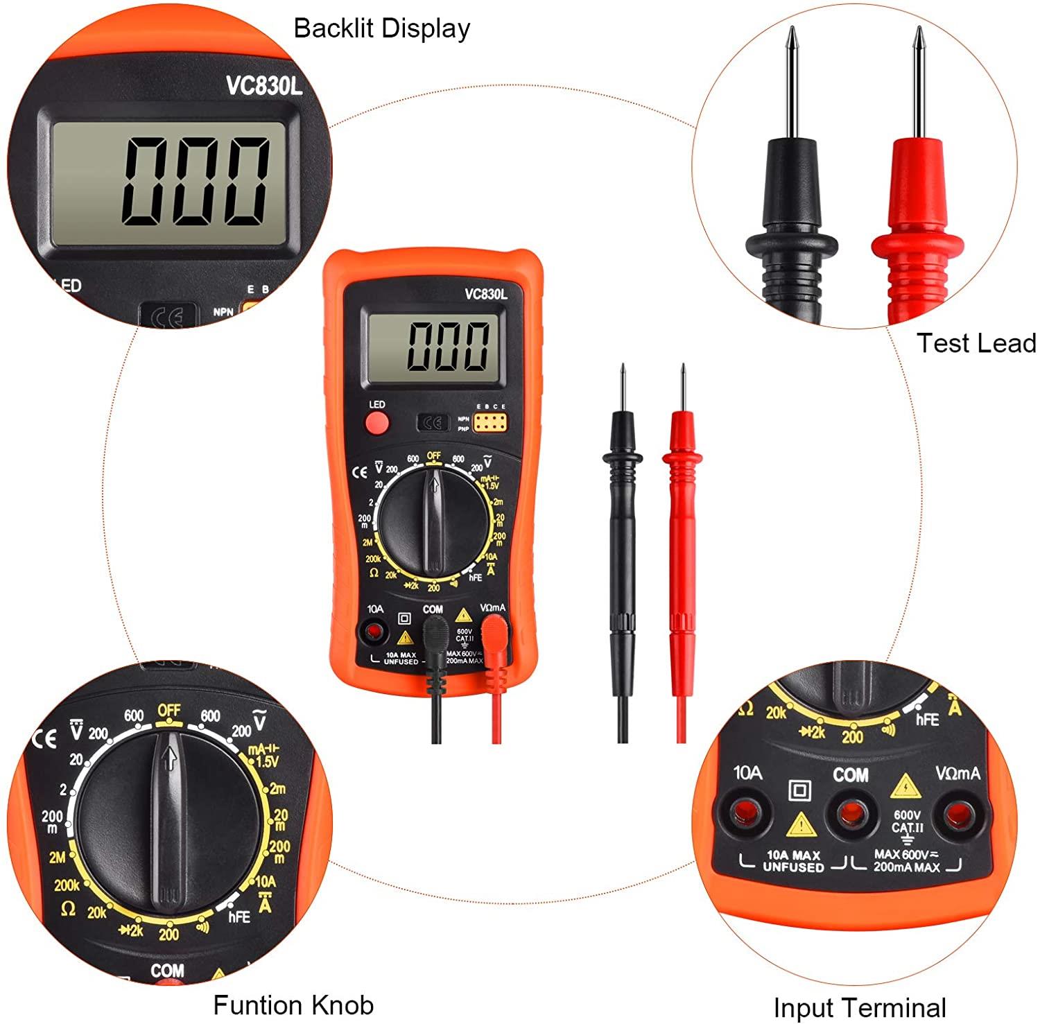Cấu tạo đồng hồ vạn năng Cấu tạo đồng hồ vạn năng