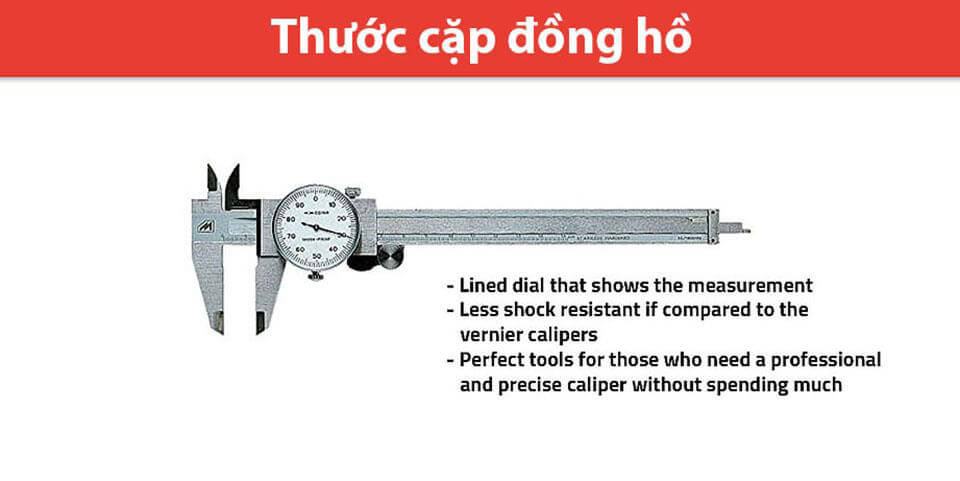 Thước cặp kim đồng hồ Thước cặp kim đồng hồ