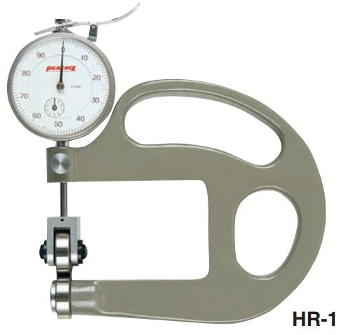 Đồng hồ đo độ dày dạng con lăn Peacock