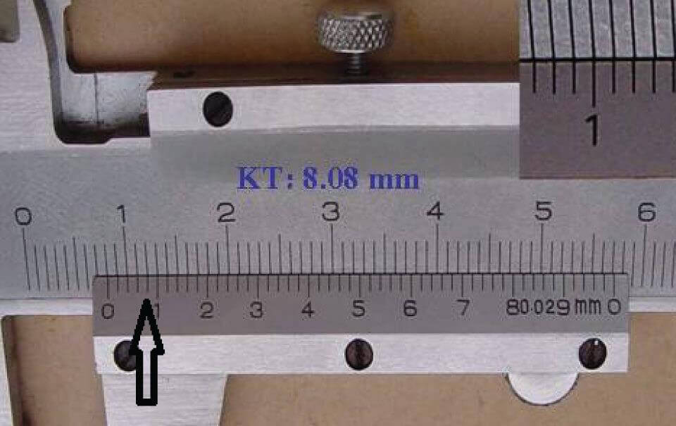 Cách đọc thông số trên thước cặp cơ Cách đọc thông số trên thước cặp cơ
