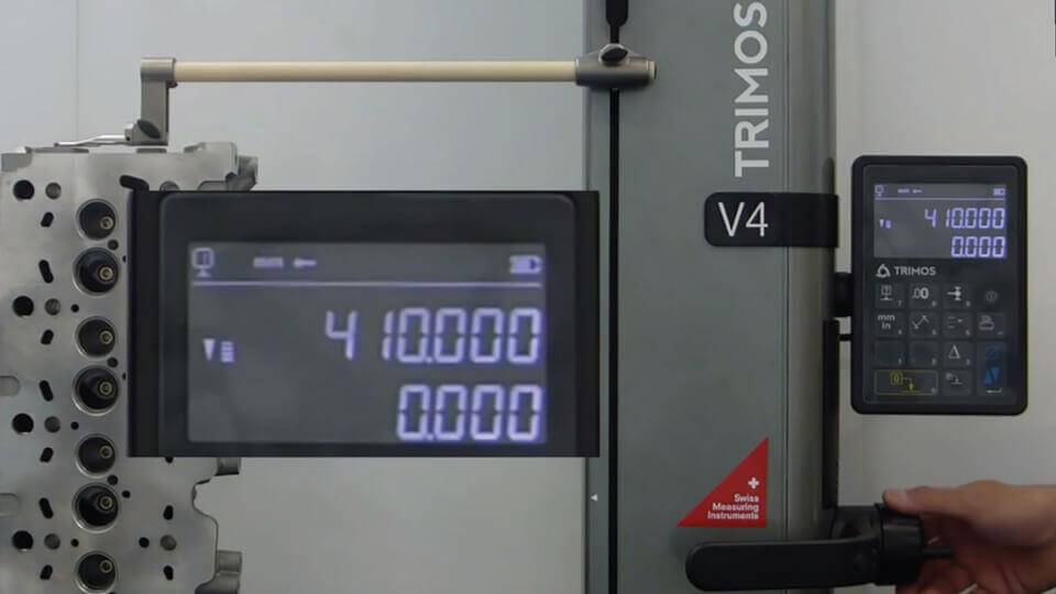 Thước đo cao Trimos cho kết quả đo chính xác