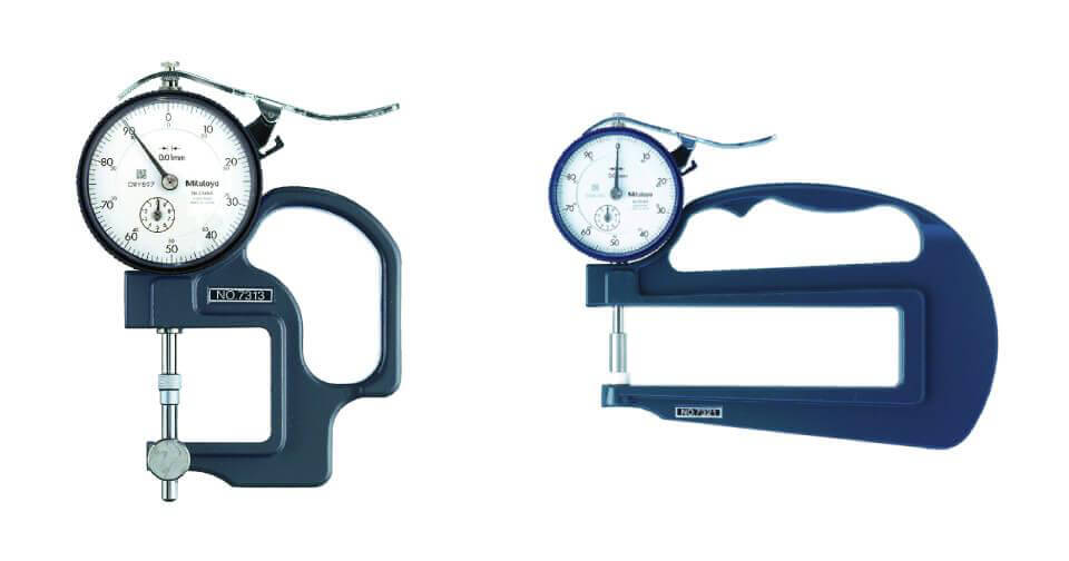 Dụng cụ đo độ dày cơ khí Mitutoyo 7313 và 7321