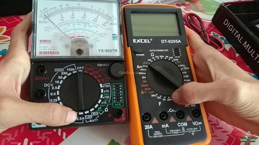 Nên mua đồng hồ vạn năng kim hay số Nên mua đồng hồ vạn năng kim hay số