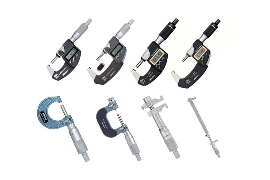 Tổng hợp các loại panme đo cơ khí chính xác