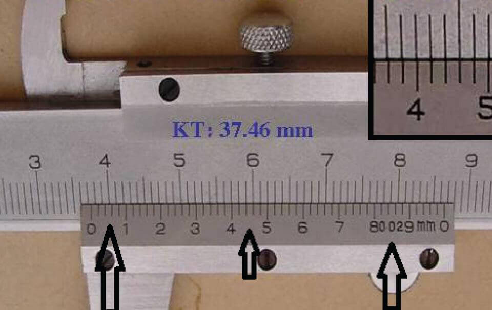 Cách đọc thông số trên thước cặp cơ Cách đọc thông số trên thước cặp cơ
