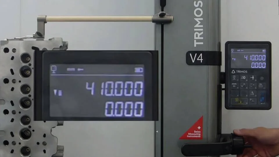 Thước đo cao Trimos cho kết quả đo chính xác Thước đo cao Trimos cho kết quả đo chính xác