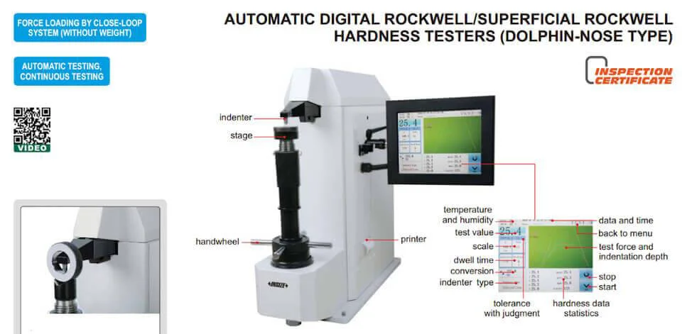 Máy đo độ cứng Rockwell
