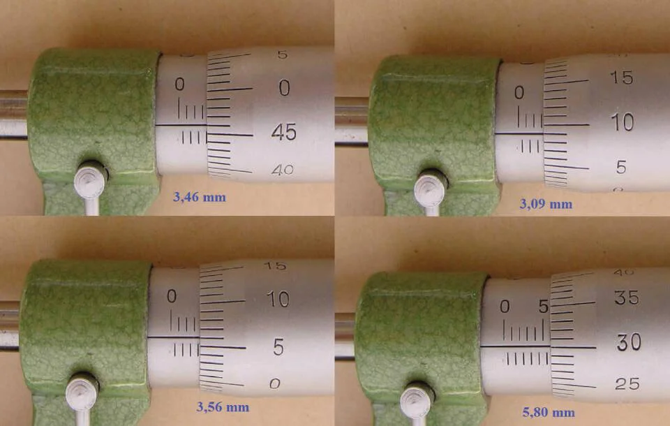 Cách đọc trị số đo thước panme