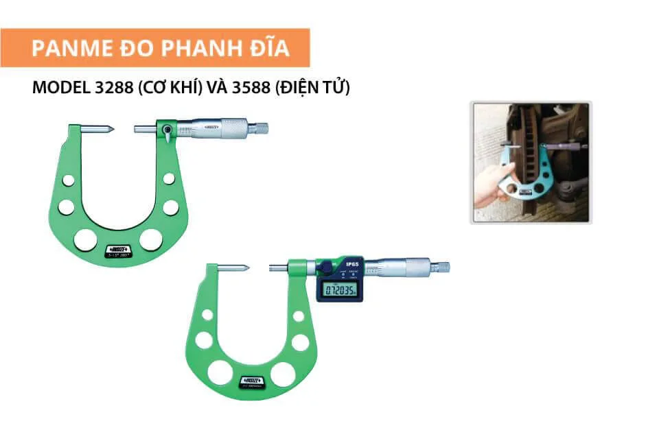 Panme đo phanh đĩa Panme đo phanh đĩa