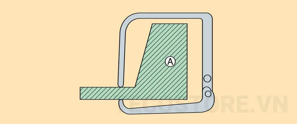 Đo độ dày của phôi hoặc bộ phận lớn