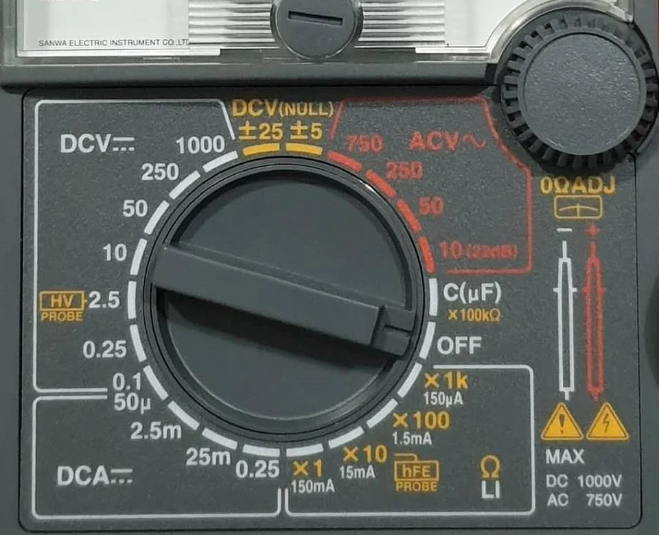 Nhận biết ý nghĩa ký hiệu trên đồng hồ vạn năng kim giúp sử dụng thiết bị dễ dàng hơn