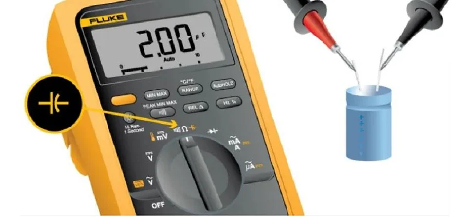 Kiểm tra tụ bằng chế độ điện dung