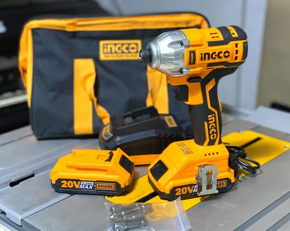 Sản phẩm máy khoan vít thuộc hãng INGCO nổi tiếng