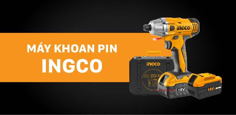 Thương hiệu máy khoan pin INGCO